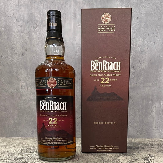 Benriach - 22 - Peated - Sherry Wood Finish