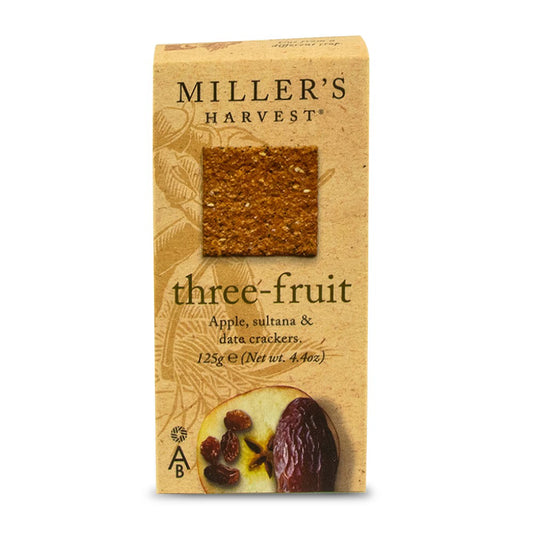Miller's Harvest Three-fruit Crackers