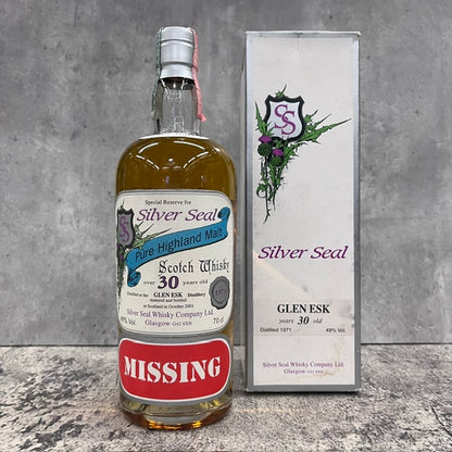 GlenEsk 30 years old Silver Seal 1971
