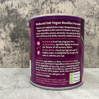Marigold Swiss Vegetable Reduced Salt Bouillon Powder - 150g