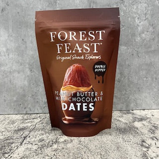 Forest Feast - Milk Chocolate peanut butter dates