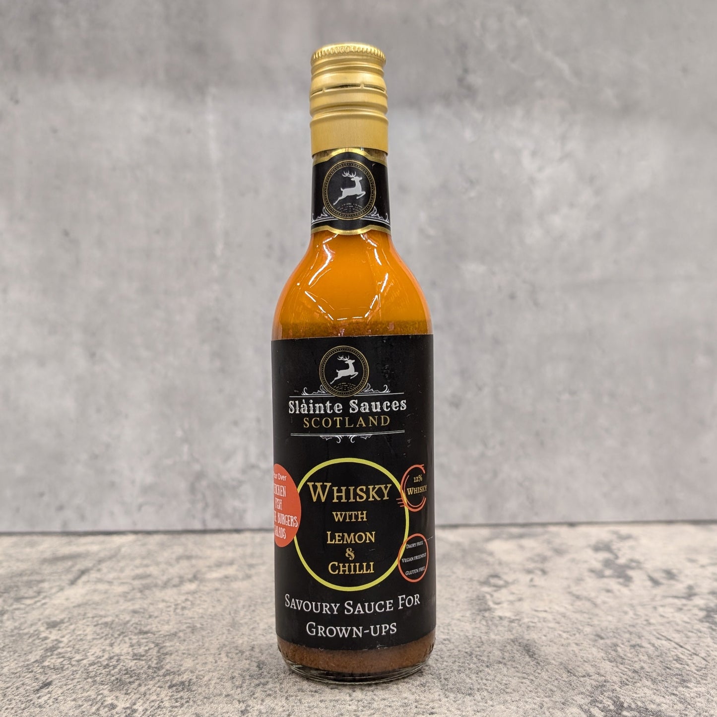 Whisky with Lemon and Chilli  - Slainte Sauces
