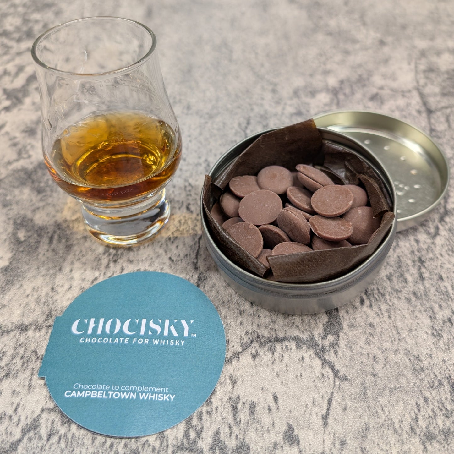 Chocisky Campbeltown - Chocolate for whisky pairing
