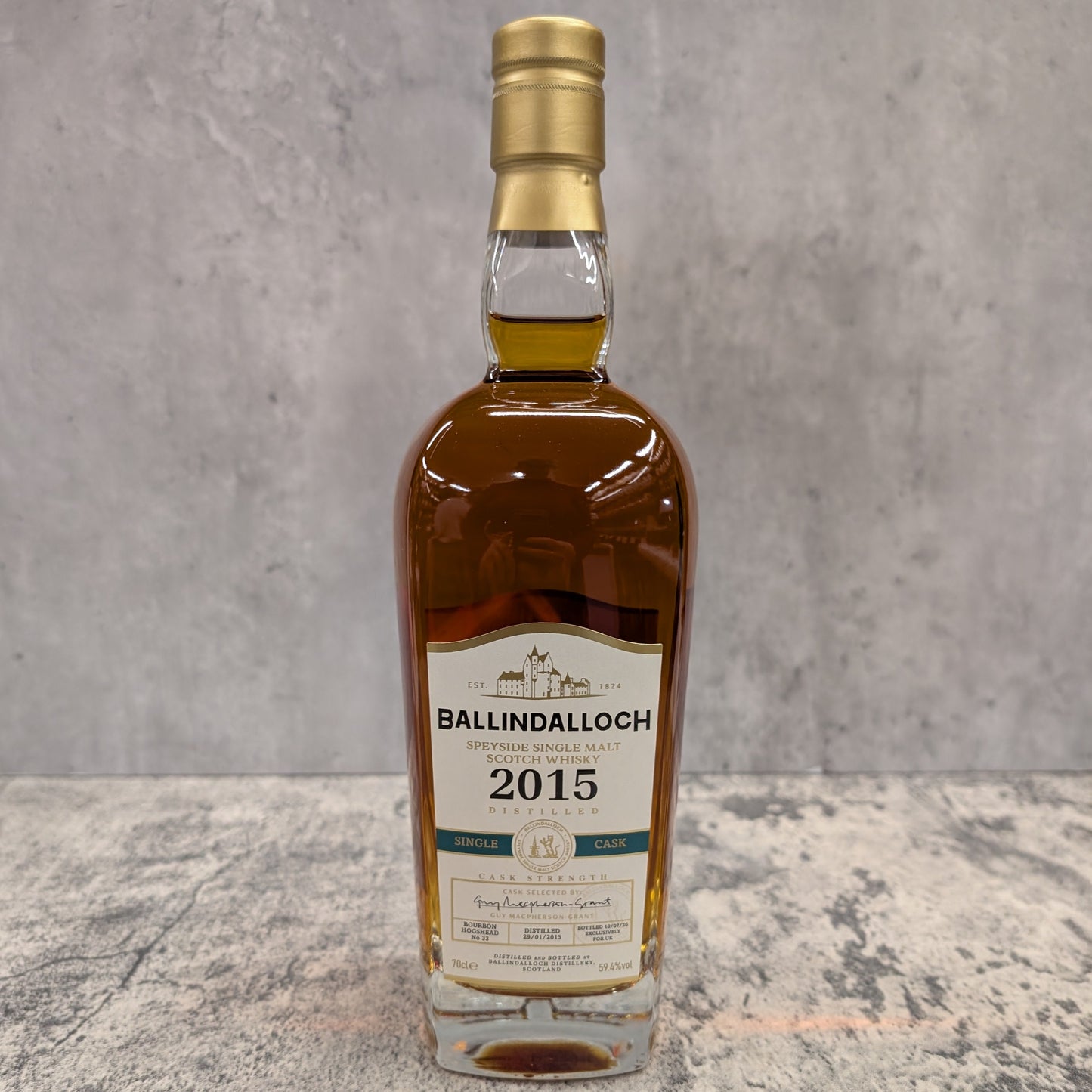 Ballindalloch 2015 - Hogshead Bourbon 59.4