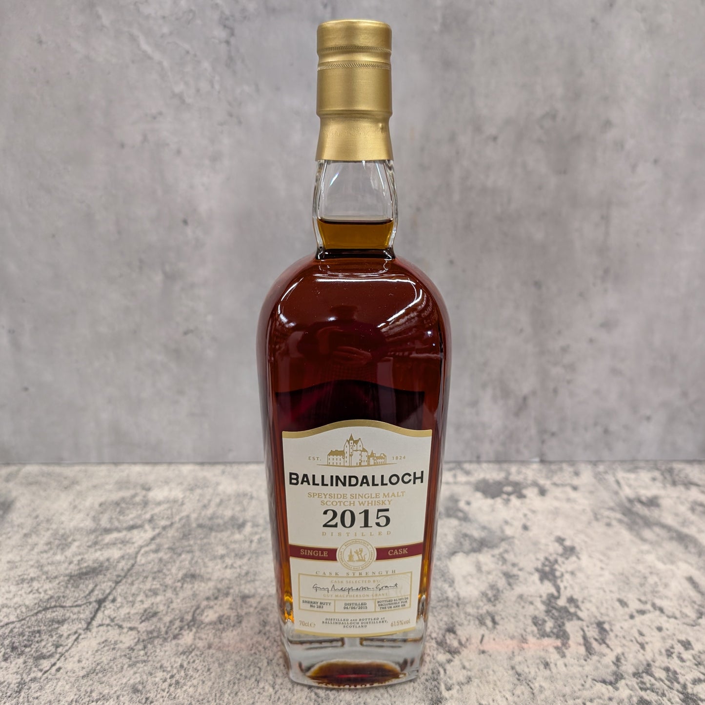 Ballindalloch 2015 - Single Cask Sherry Butt 61.5