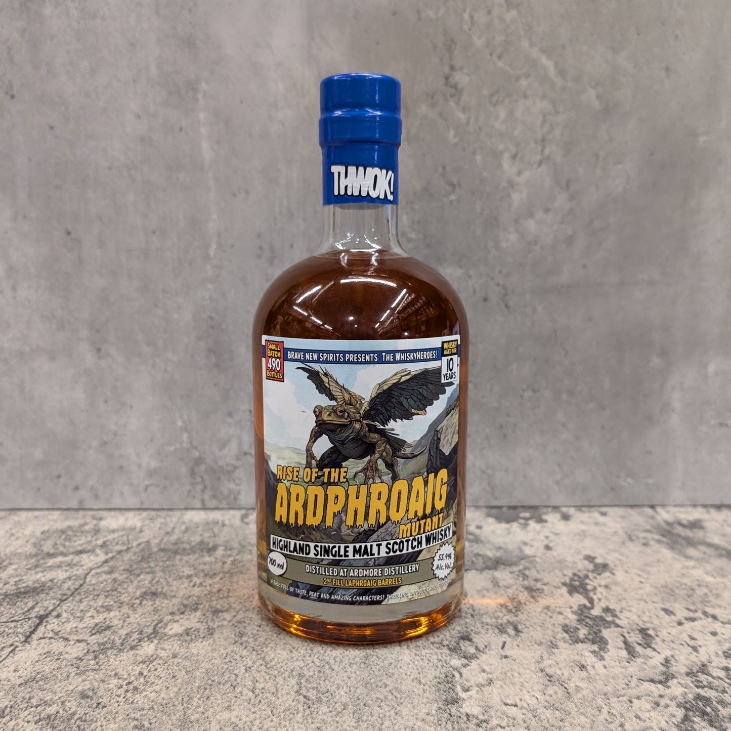 Whisky Heroes - Rise of the Ardphroaig mutant - Ardmore 10 Year Old- Laphroaig Barrel