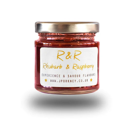 JP Orkney- Rhubarb and Raspberry Jam