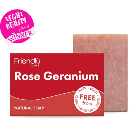 Friendly Soap - Rose Geranium Natural Soap