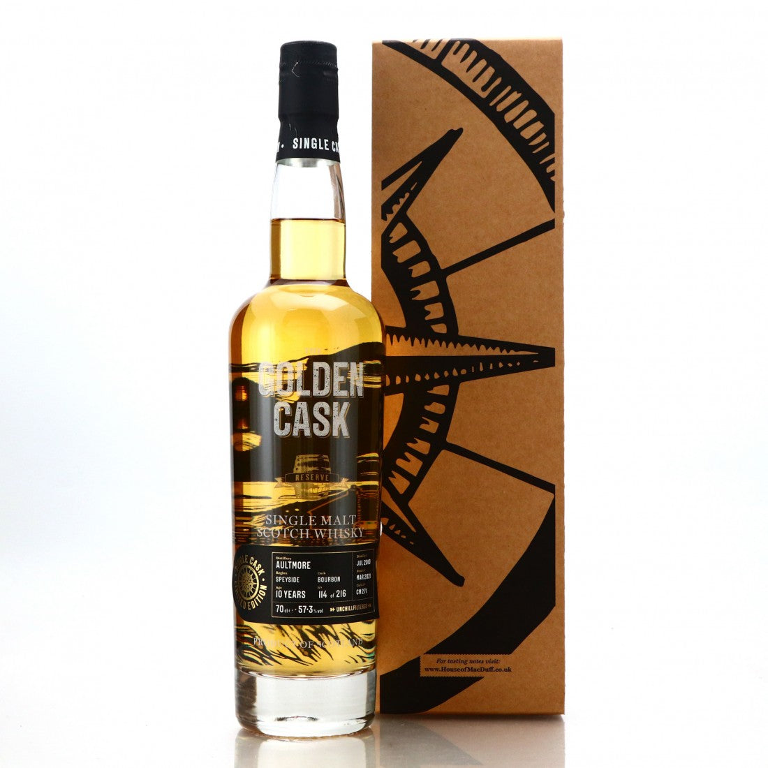 Aultmore - 10 - 2010  - The Golden Cask