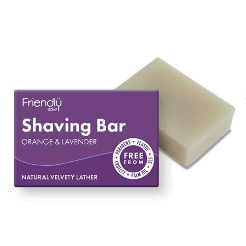 Friendly Soap - Shaving Soap - Orange and Lavender