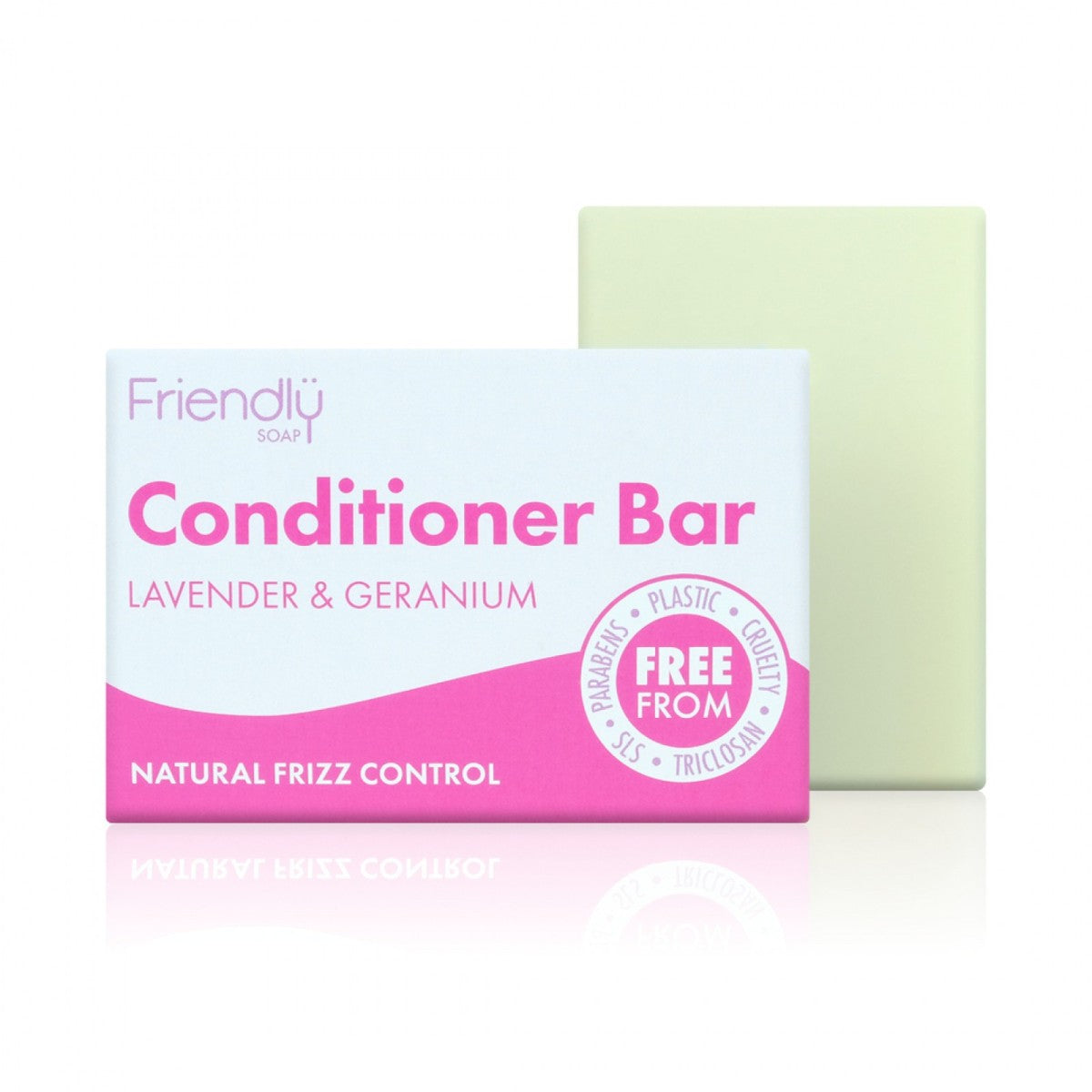 Friendly Soap - Lavender and Geranium Conditioner Bar