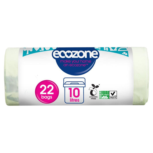 Ecozone - Caddy Liners - Compostable - 22 bags
