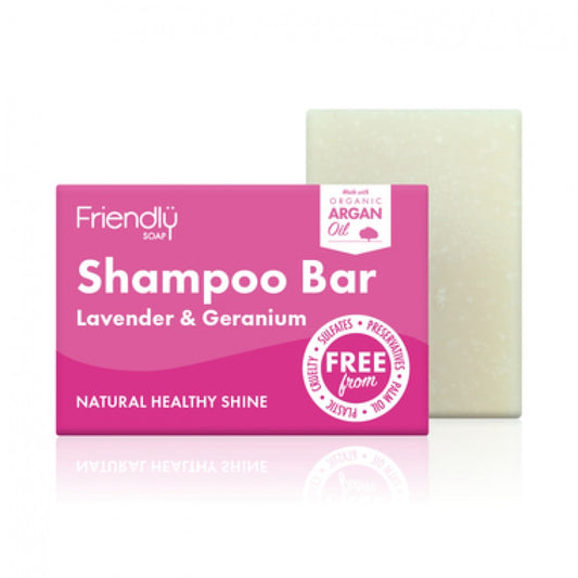 Friendly Soap - Lavender and Geranium Shampoo Bar I’m
