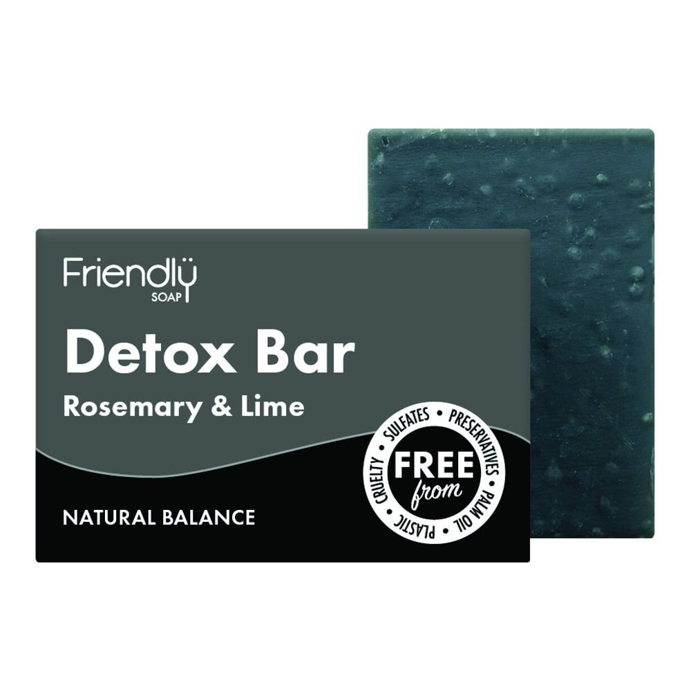 Friendly Soap - Rosemary and Lime Detox Bar