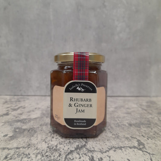 Isabella's Preserves - Rhubarb and Ginger Jam