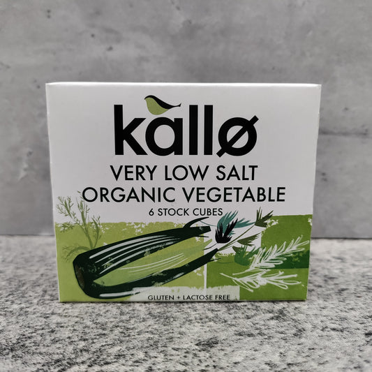 Kallo - Very Low Salt Organic Vegetable Stock Cubes