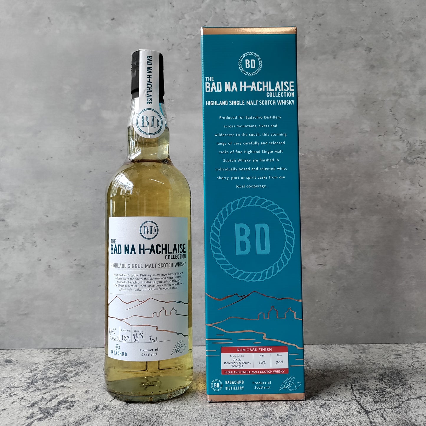 Bad na h-Achlaise- Rum Cask Finish