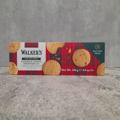 Walkers - Gluten Free Ginger and Lemon Shortbread