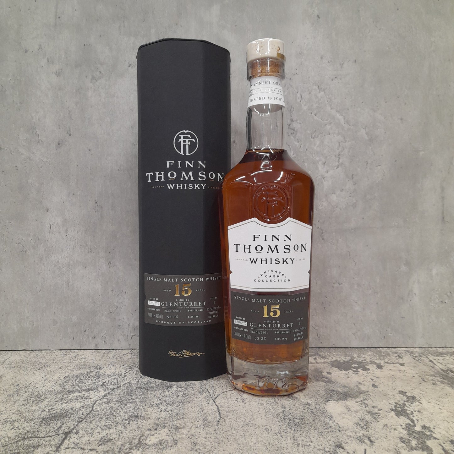 Glenturret 15 year old - Finn Thomson