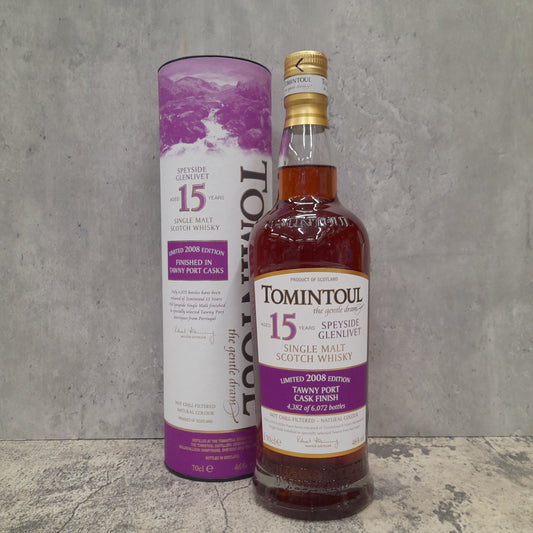 Tomintoul 15 Year Old - Tawny Port Finish