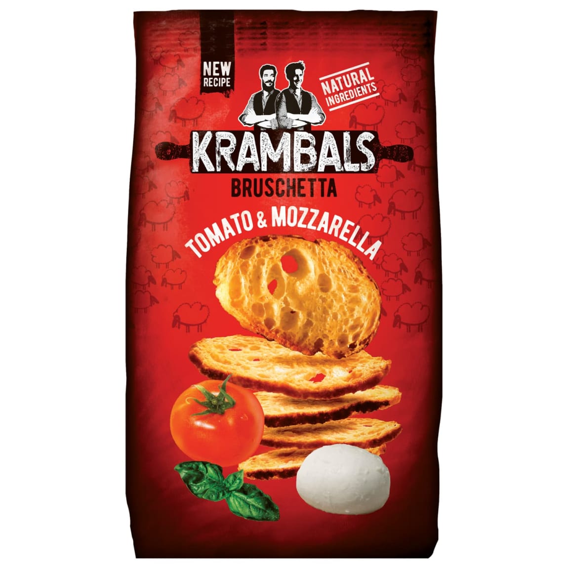 Krambals Tomato and Mozzarella